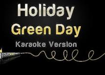 Green Day - Holiday Karaoke Version