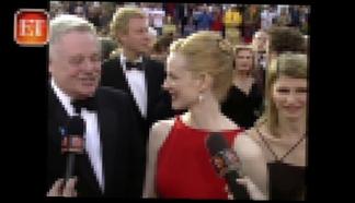 Интервью с  Лорой Линни перед церемонией премии Оскар.