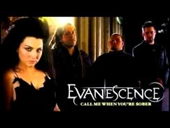 Evanescence - Call Me When You're Sober (Official