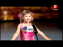 Девочка удивила всех на шоу талантов Украина