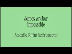 James Arthur   Impossible Acoustic Guitar Instrumental