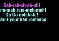Караоке Леди Гага - Bad Romance Karaoke - Lady Gaga,