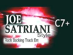 Rock Guitar Backing Track Joe Satriani n° 2 Em 137bpm