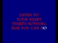 listen to your heart roxette{karaoke}