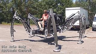 Mantis - шестиногая шагающая машина