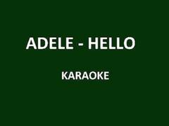 Adele - Hello Karaoke