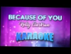 Kelly Clarkson - Because Of You Karaoke version | Lyrics