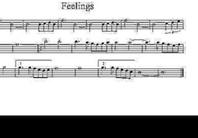 Feelings notes alto saksofon. Ноты для альта саксофона