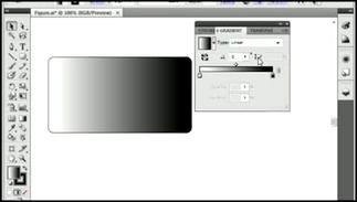 Создание градиентной заливки в Illustrator CS4